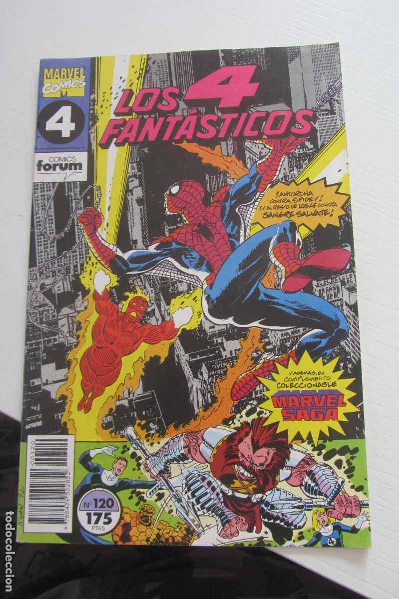 C&oacute;mics: 4 FANTASTICOS N&ordm; 120 - FORUM - VOL. I VOLUMEN 1 arx143