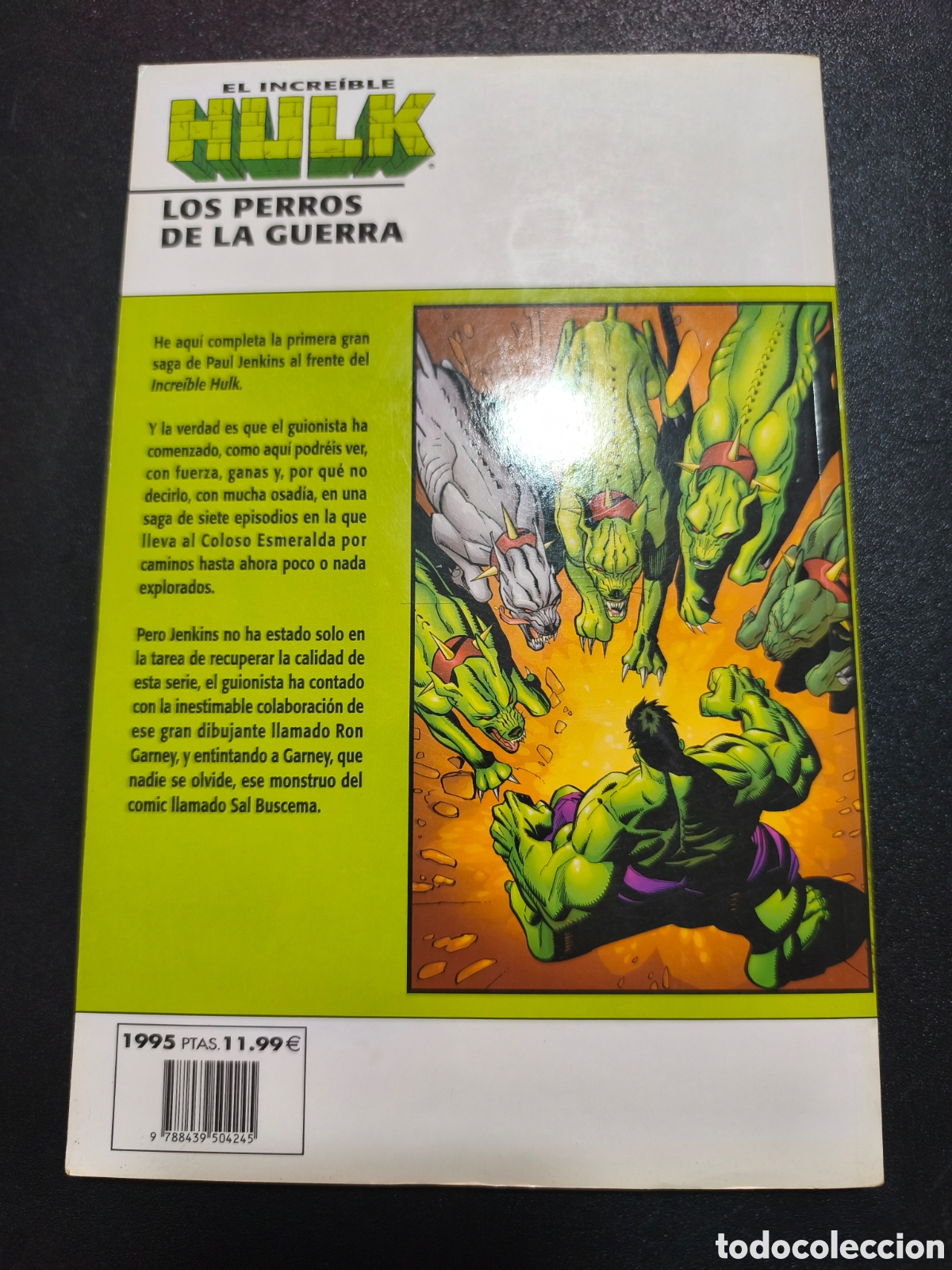 C&oacute;mics: EL INCRE&Iacute;BLE HULK LOS PERROS DE LA GUERRA - MARVEL COMICS FORUM - Foto 2