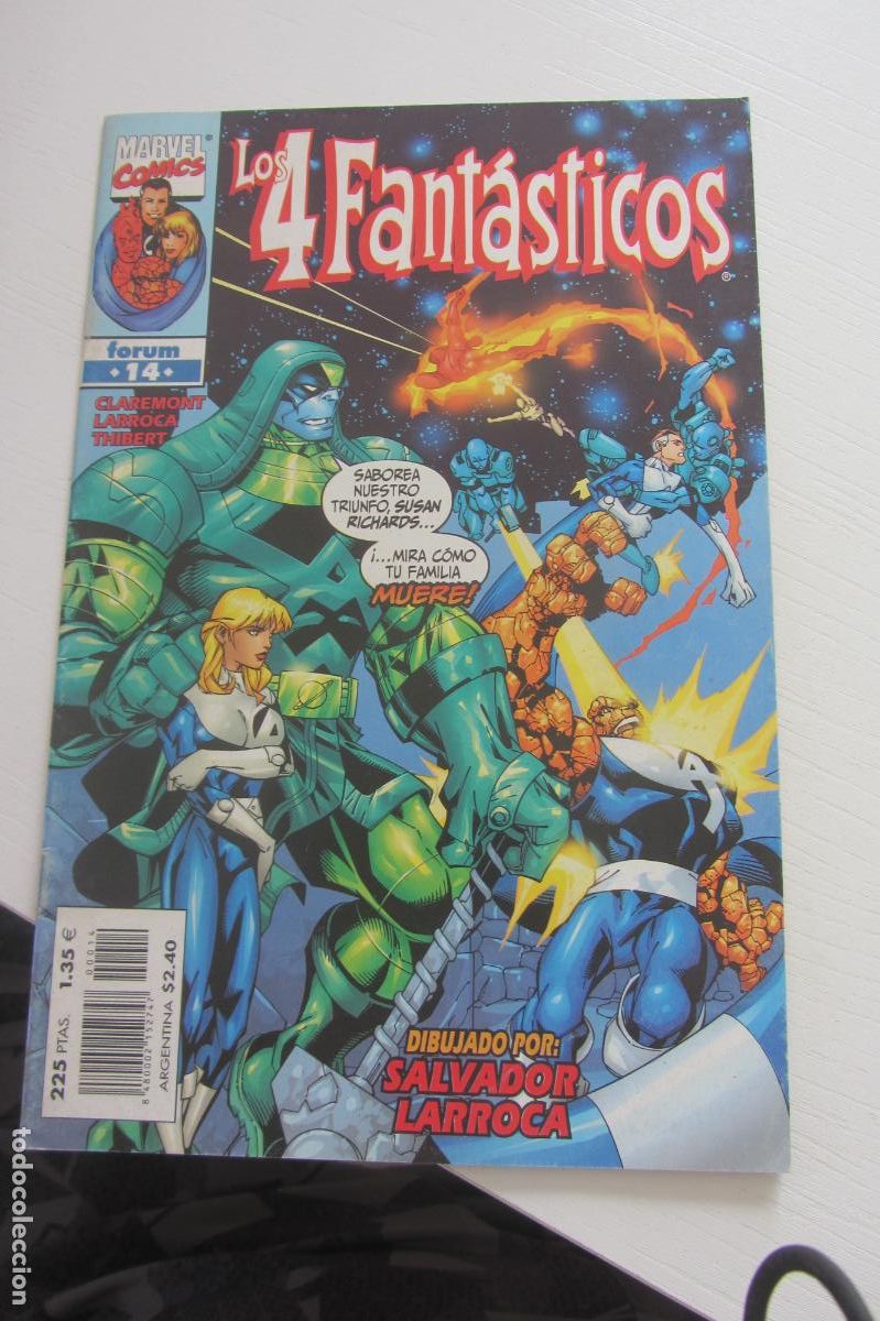 C&oacute;mics: 4 FANTASTICOS N&ordm; 14 FORUM - VOL. 3 VOLUMEN III arx143