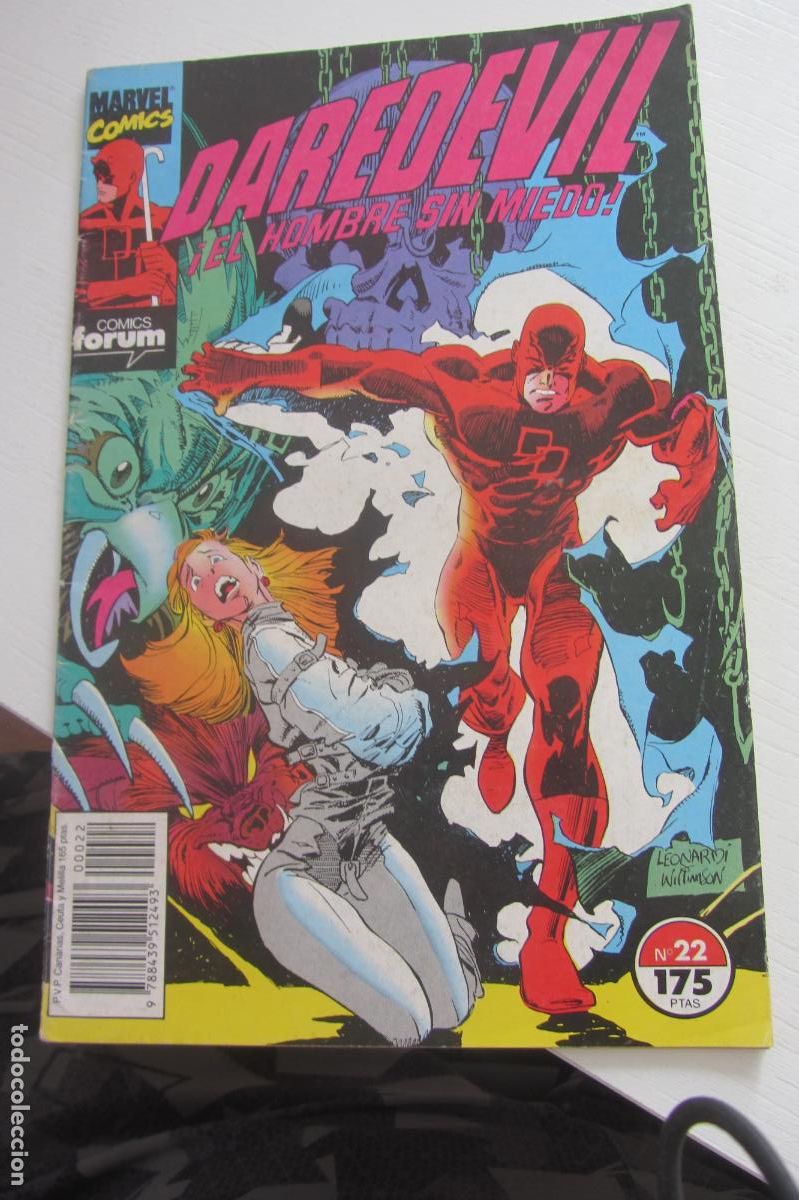 C&oacute;mics: DAREDEVIL Vol.2 n&ordm; 22 (FORUM) ANN NOCENTI - LEONARDI arx143