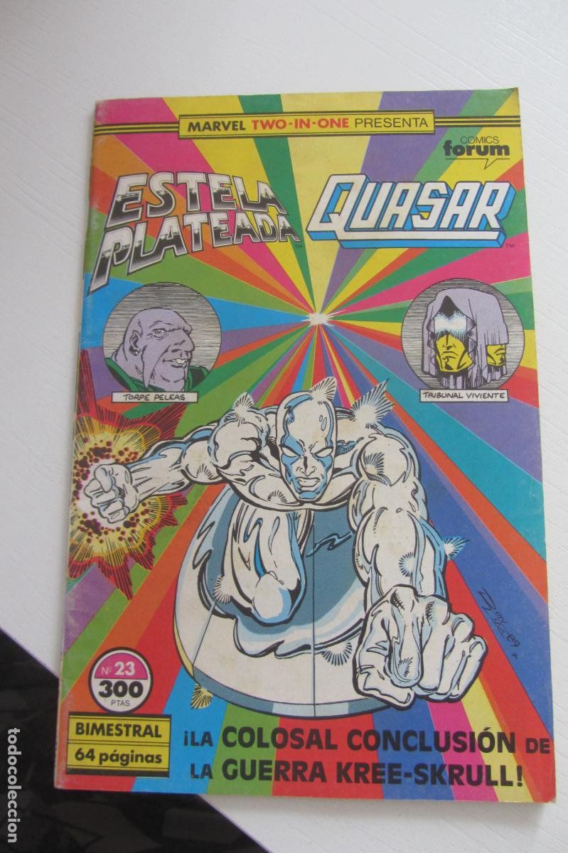 C&oacute;mics: ESTELA PLATEADA. QUASAR. N&ordm; 23.- &iexcl;NADA! COMICS FORUM arx143