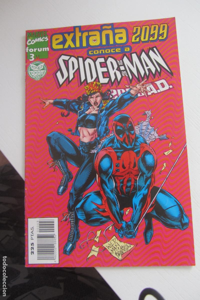 C&oacute;mics: SPIDERMAN 2099 A.D. N&ordm; 3 VOL. 2 - ED. FORUM arx143