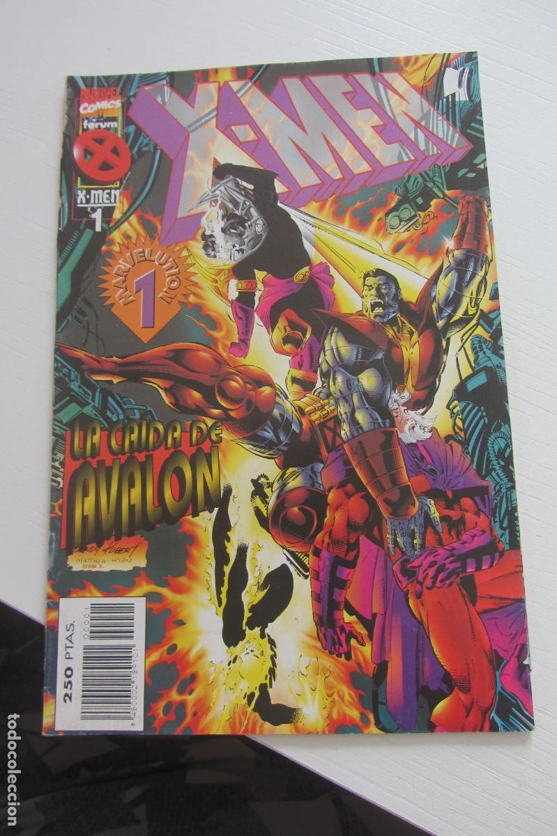 C&oacute;mics: X MEN - MARVELUTION 1 &rdquo;La ca&iacute;da de Avalon&rdquo; N&ordm; 1 FORUM arx144