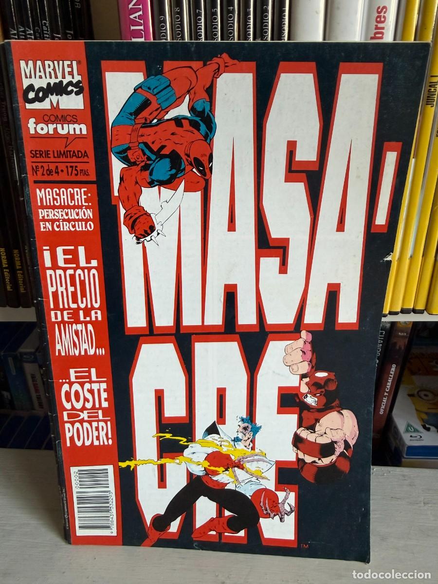C&oacute;mics: Masacre: Persecuci&oacute;n en c&iacute;rculo (Serie completa 1-4) - Forum 1994 - Foto 1