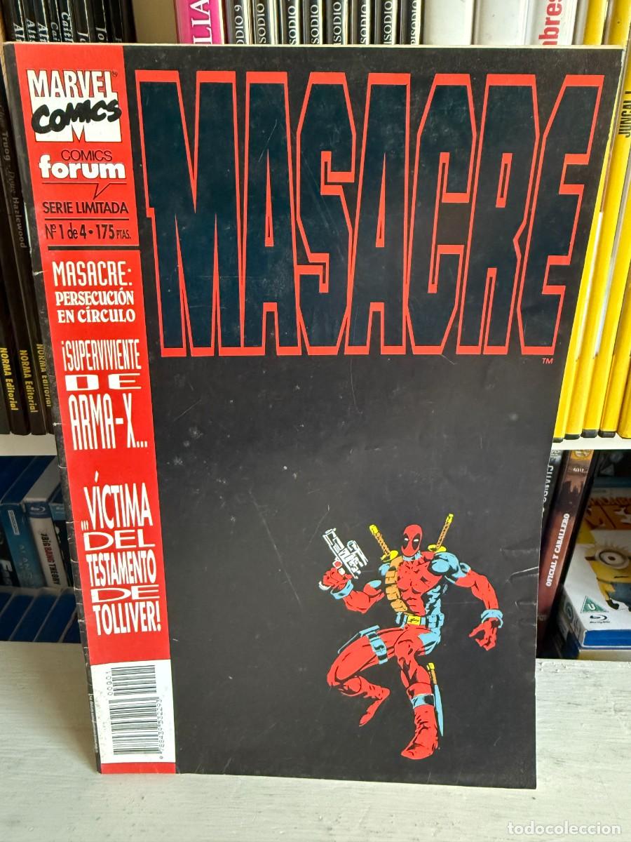 C&oacute;mics: Masacre: Persecuci&oacute;n en c&iacute;rculo (Serie completa 1-4) - Forum 1994 - Foto 3