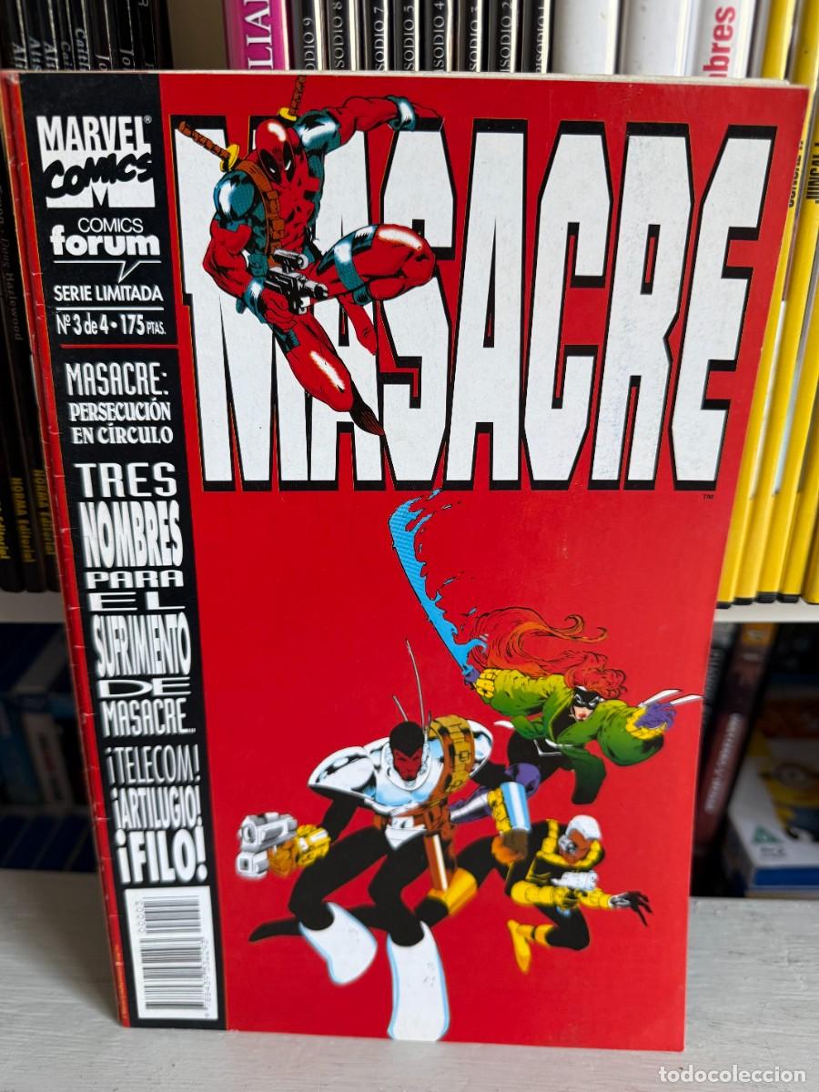 C&oacute;mics: Masacre: Persecuci&oacute;n en c&iacute;rculo (Serie completa 1-4) - Forum 1994 - Foto 4