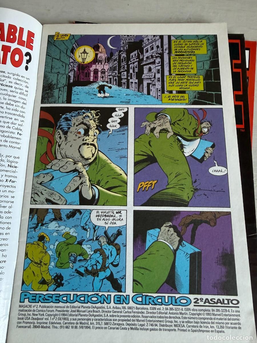 C&oacute;mics: Masacre: Persecuci&oacute;n en c&iacute;rculo (Serie completa 1-4) - Forum 1994 - Foto 6