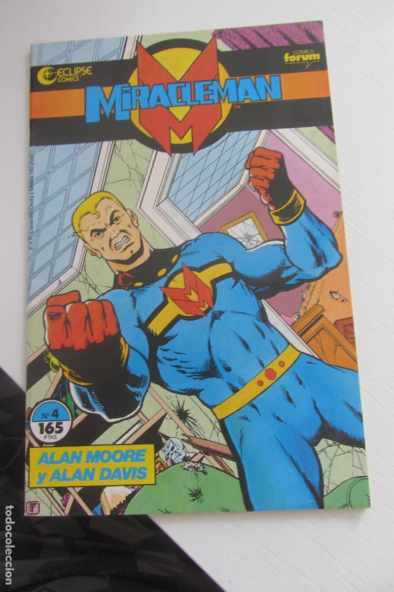 C&oacute;mics: MIRACLEMAN N&ordm; 4 FORUM - ECLIPSE COMICS - ALAN MOORE ALAN DAVIS arx146 - Foto 1