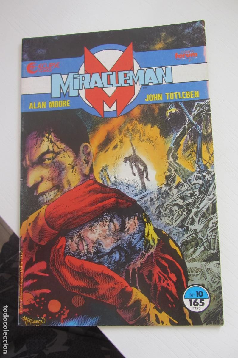 C&oacute;mics: MIRACLEMAN N&ordm; 10 DE ALAN MOORE Y JOHN TOTLEBEN FORUM - ECLIPSE BUEN ESTADO arx146