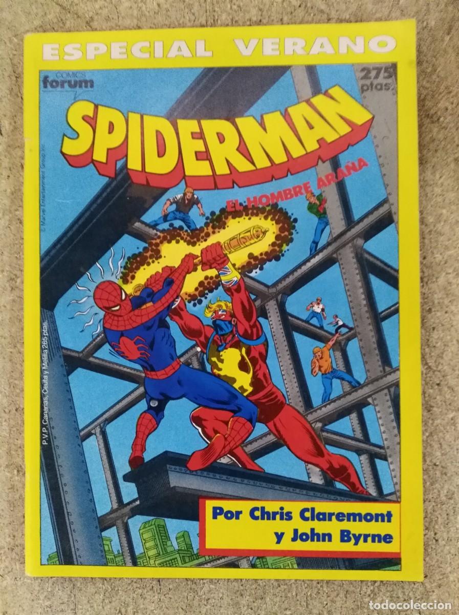 C&oacute;mics: Spiderman.Extra Verano 1990.Marvel.Forum