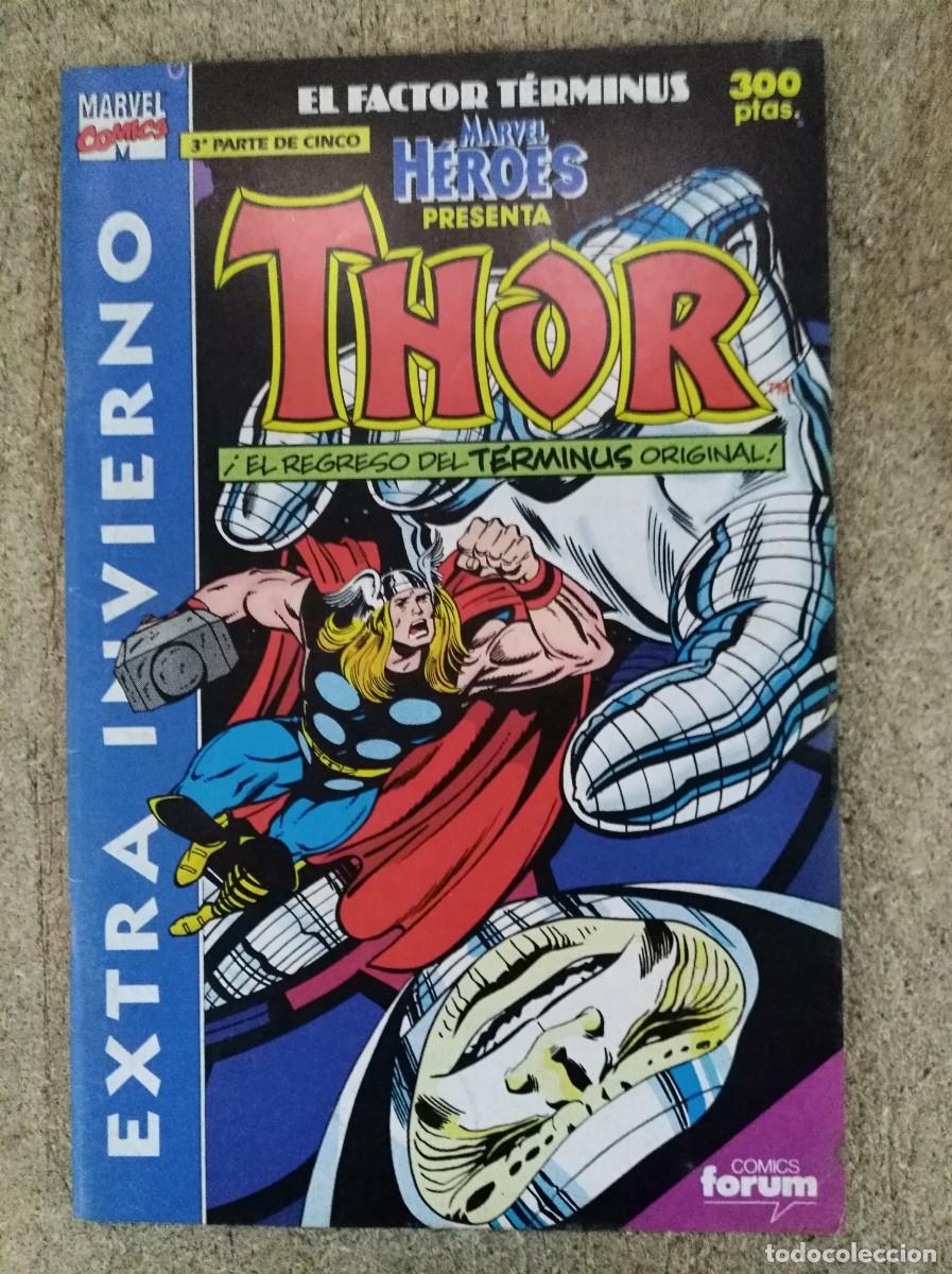 C&oacute;mics: Thor.Extra Verano 1991.El Factor Terminus 3&ordf; parte.Marvel.Forum - Foto 1