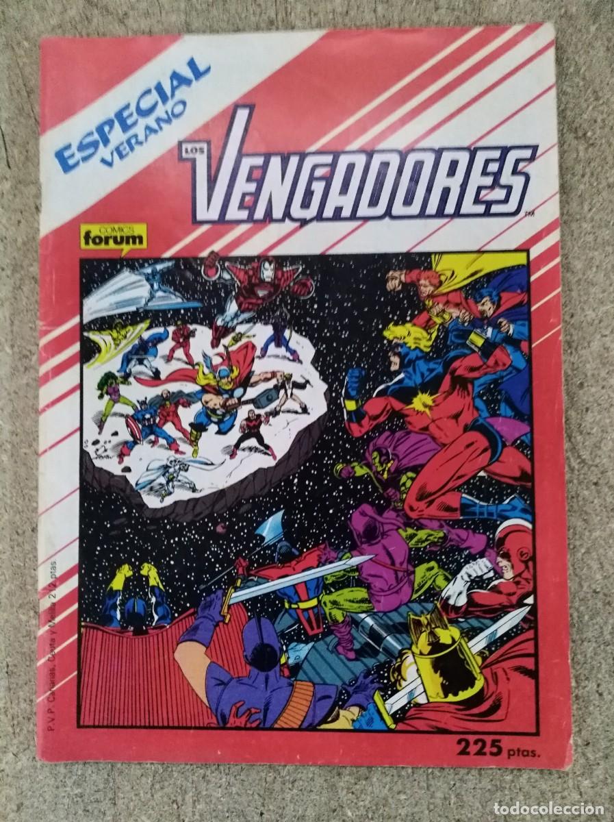 C&oacute;mics: Los Vengadores.Especial Verano 1988.Marvel.Forum