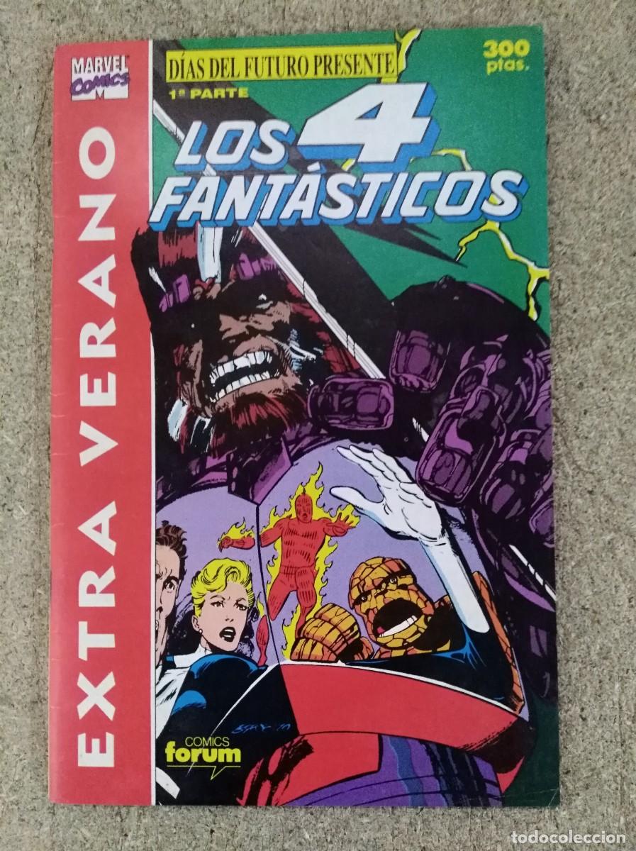 C&oacute;mics: Los 4 Fantasticos.Extra Verano 1991.Dias del Futuro Presente 1&ordf; parte.Marvel.Forum