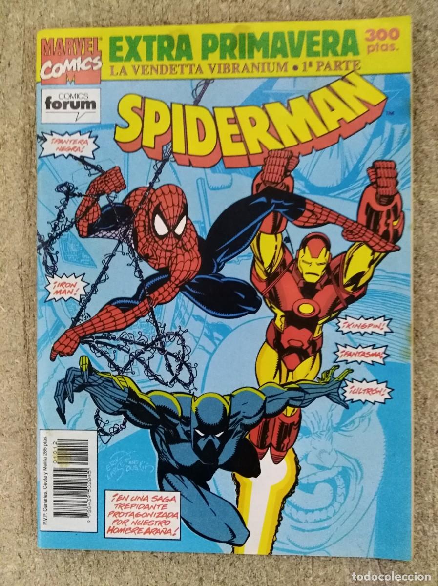 C&oacute;mics: Spiderman.Extra Primavera 1992.La Vendetta Vibranium 1&ordf; Parte.Marvel.Forum - Foto 1