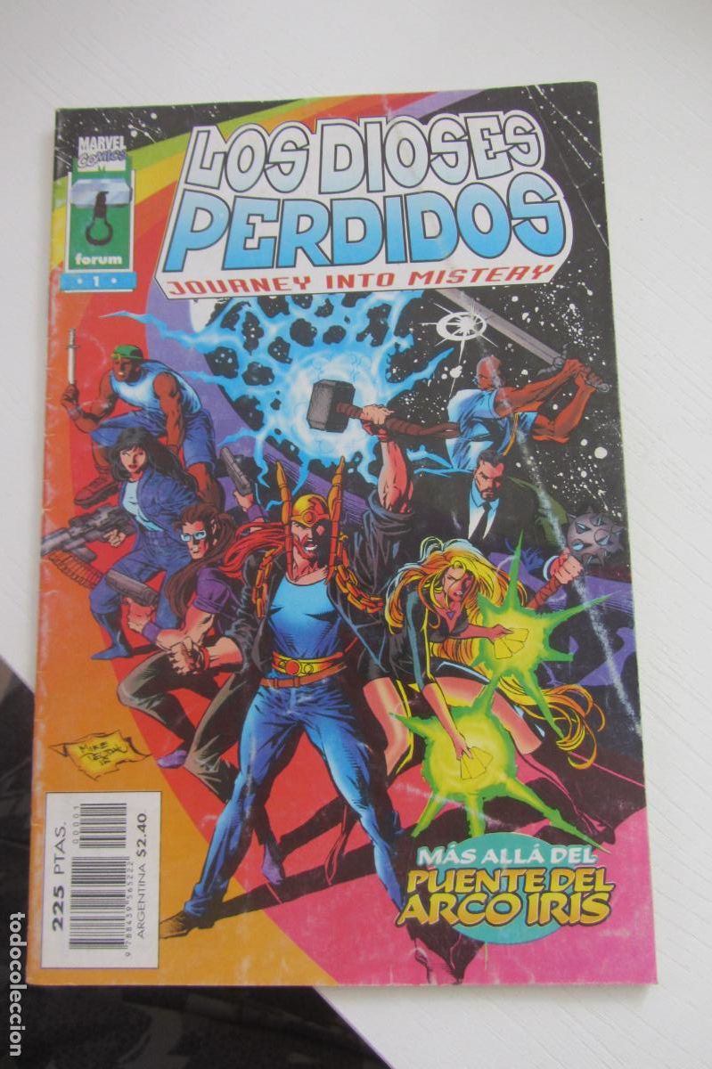 C&oacute;mics: LOS DIOSES PERDIDOS N&ordm; 1. JOURNEY INTO MISTERY. FORUM ARX208