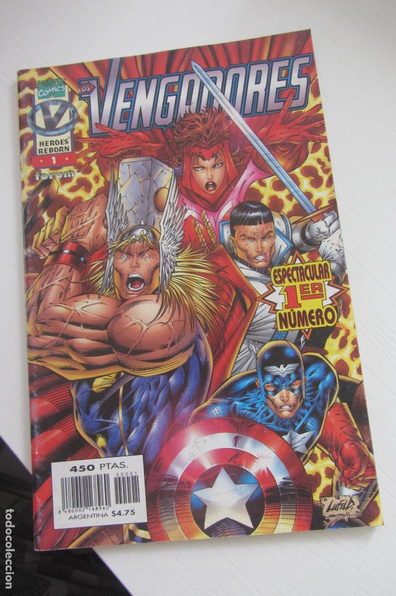 C&oacute;mics: HEROES REBORN LOS VENGADORES N&ordm; 1 FORUM ARX208