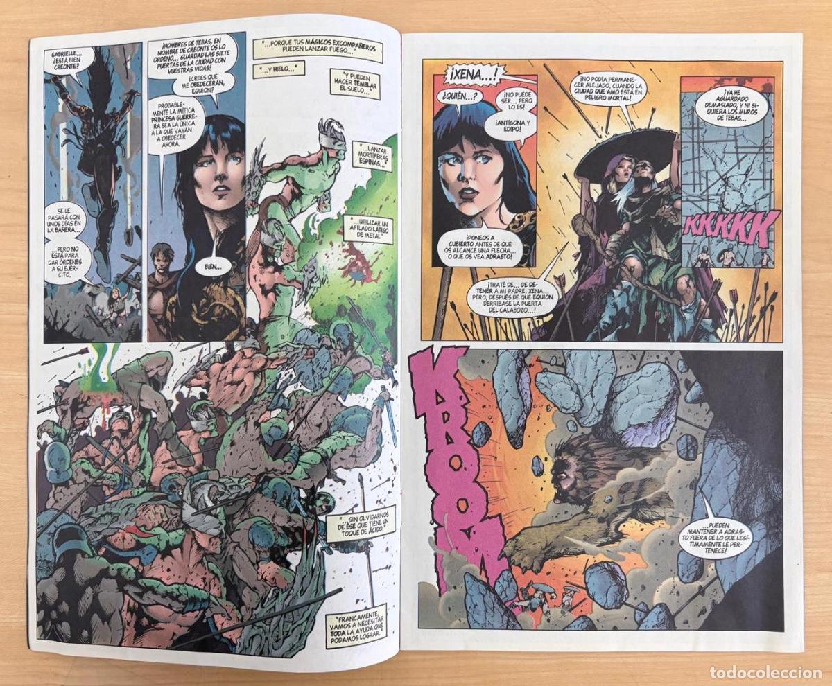 C&oacute;mics: LOTE DE 6 C&Oacute;MICS XENA WAR PRINCESS N&ordm; 2-9. FORUM, 2000 - Foto 2