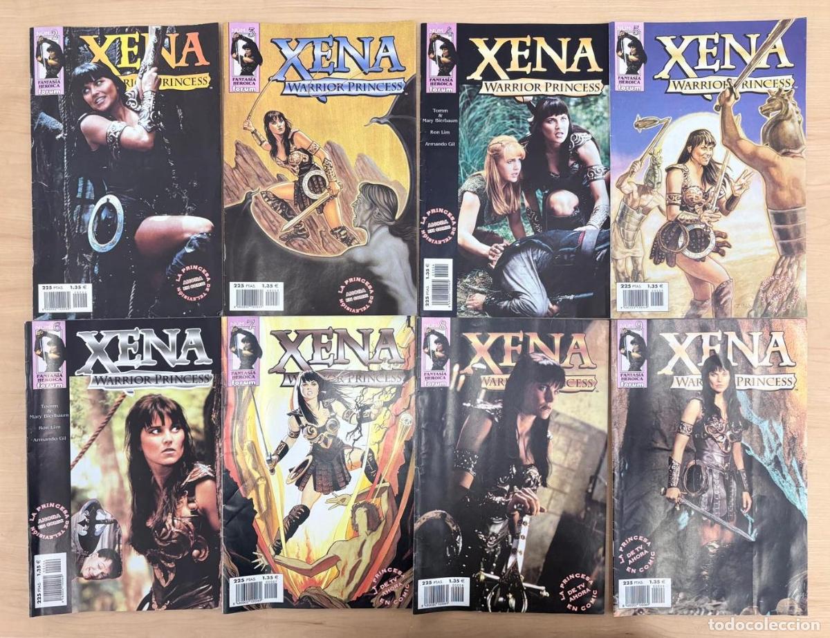 C&oacute;mics: LOTE DE 6 C&Oacute;MICS XENA WAR PRINCESS N&ordm; 2-9. FORUM, 2000