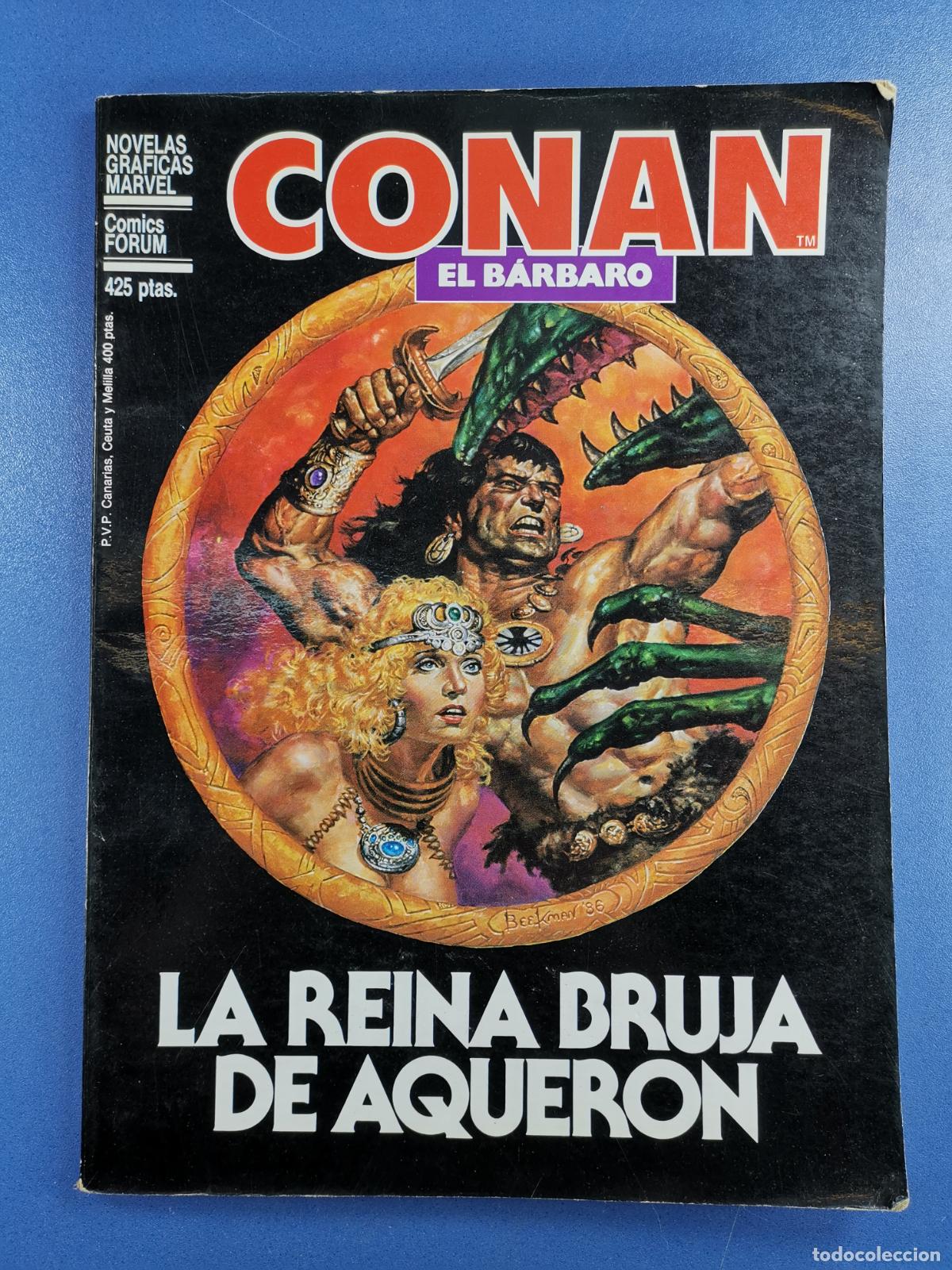 C&oacute;mics: CONAN EL BARBARO - LA REINA BRUJA DE AQUERON - COMICS FORUM - MARVEL - Foto 1