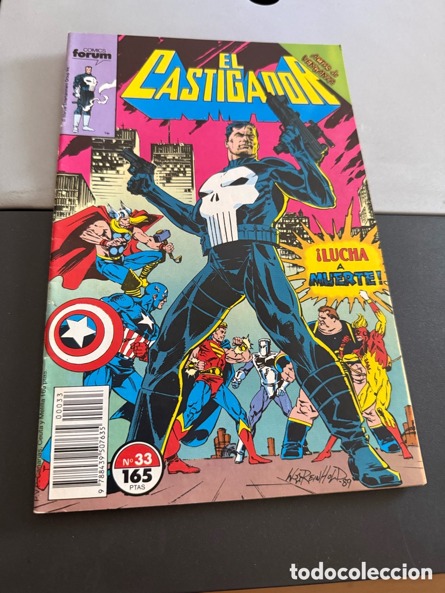 Comics : EL CASTIGADOR. N 33. F&oacute;rum