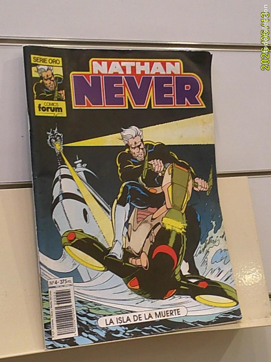 C&oacute;mics: NATHAN NEVER N&ordm; 4 LA ISLA DE LA MUERTE BONELLI COMICS - FORUM SERIE ORO - Foto 1
