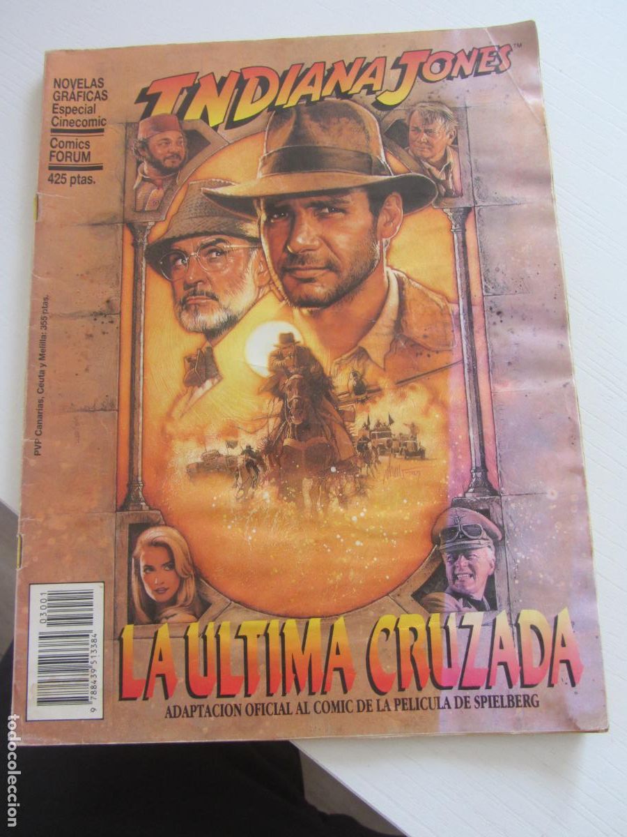 C&oacute;mics: INDIANA JONES LA &Uacute;LTIMA CRUZADA ADAPTACI&Oacute;N OFICIAL A C&Oacute;MIC DE PEL&Iacute;CULA D STEVEN SPIELBERG CINEarx151