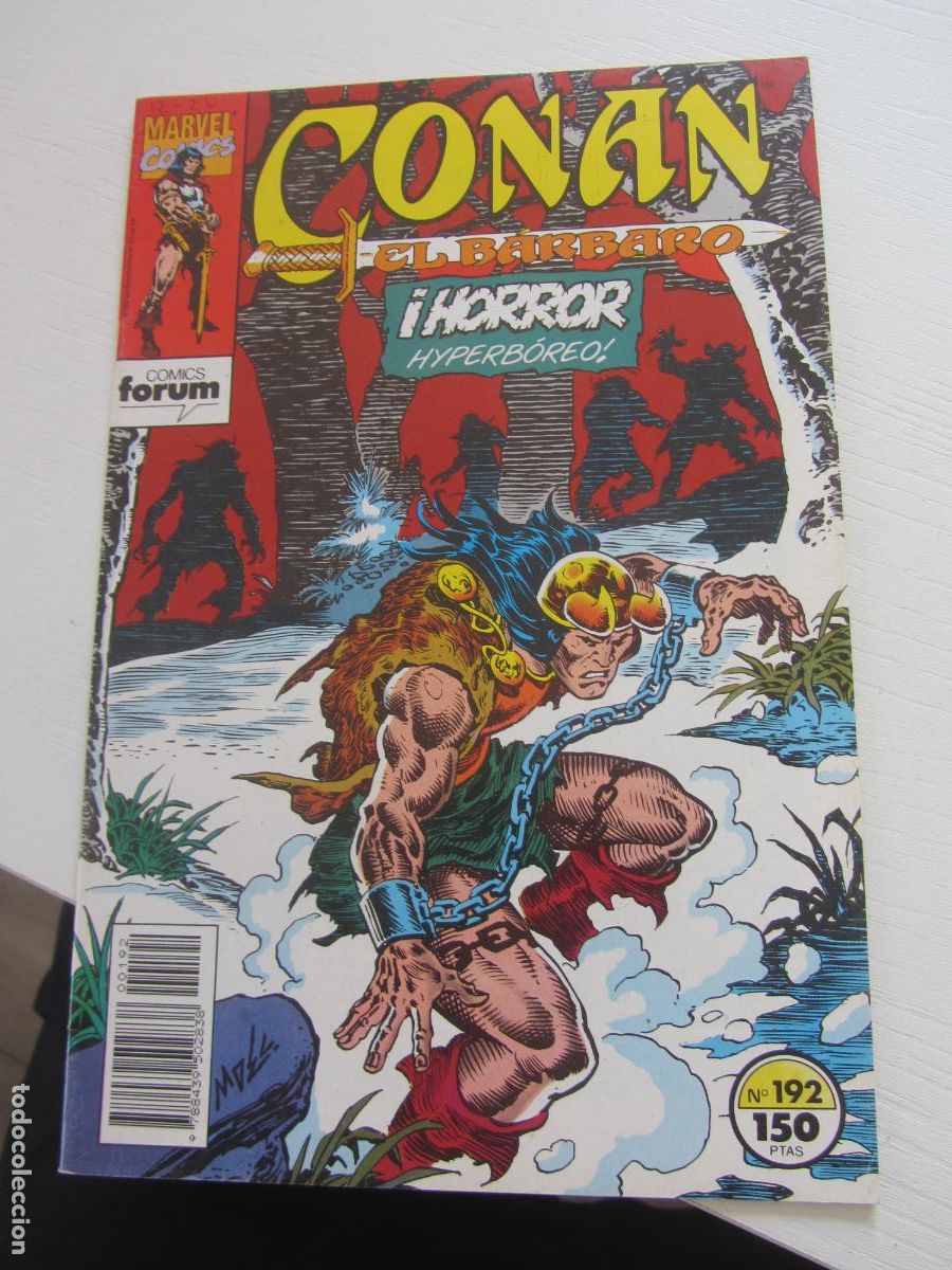 Comics: CONAN EL BARBARO 192 MUERTE EN HYPERBOREA,LA 1&ordf; FORUM 1983 BUEN ESTADO arx153