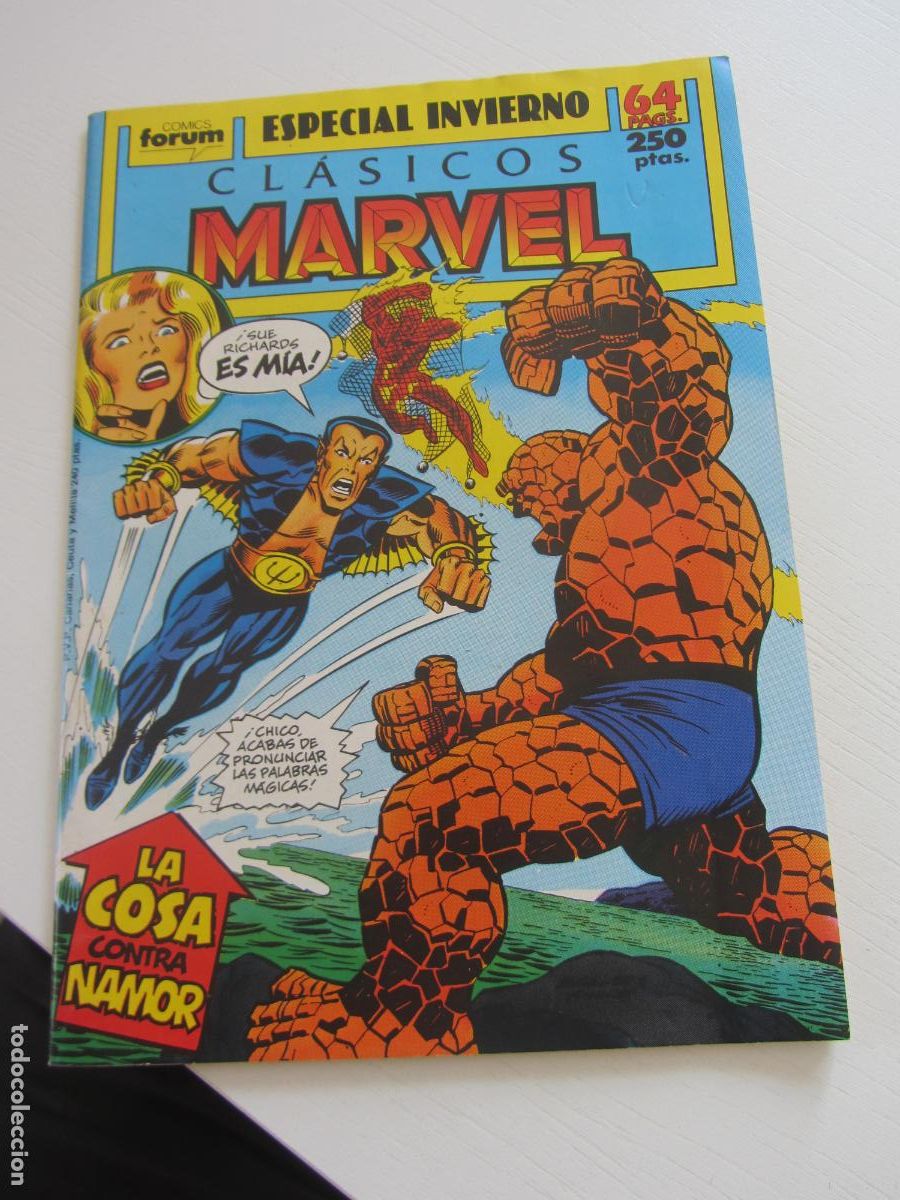 C&oacute;mics: CLASICOS MARVEL ESPECIAL INVIERNO 1989 - FORUM buen estado arx152