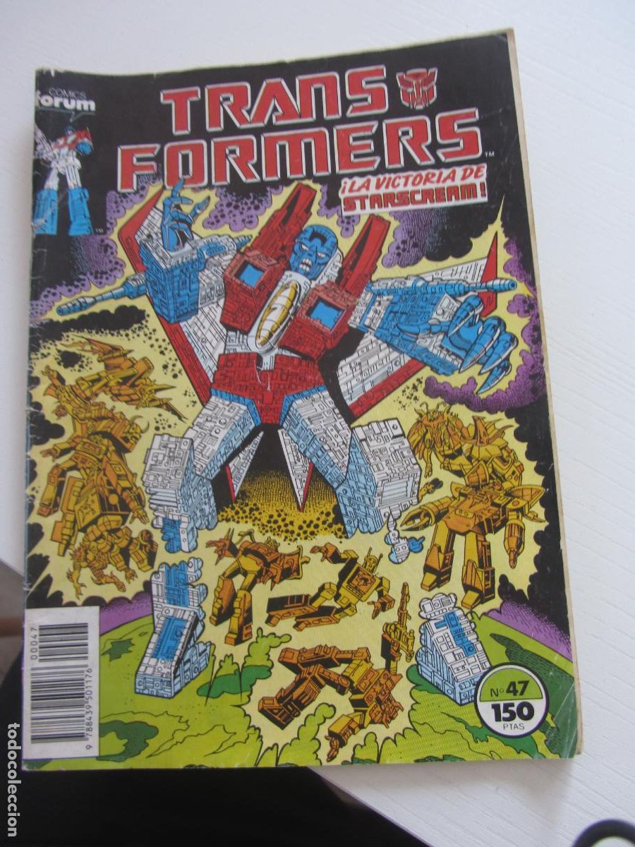 C&oacute;mics: TRANSFORMERS N&deg; 47: &iexcl;LA VICTORIA DE STARSCREAM! (FORUM) arx154