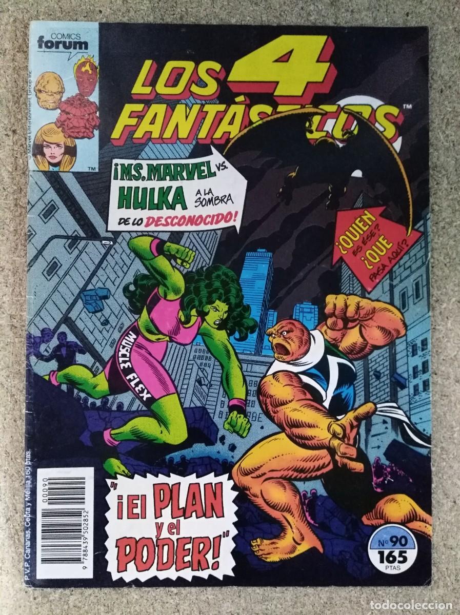 C&oacute;mics: Los 4 Fantasticos 90.Vol.1 Marvel.Forum