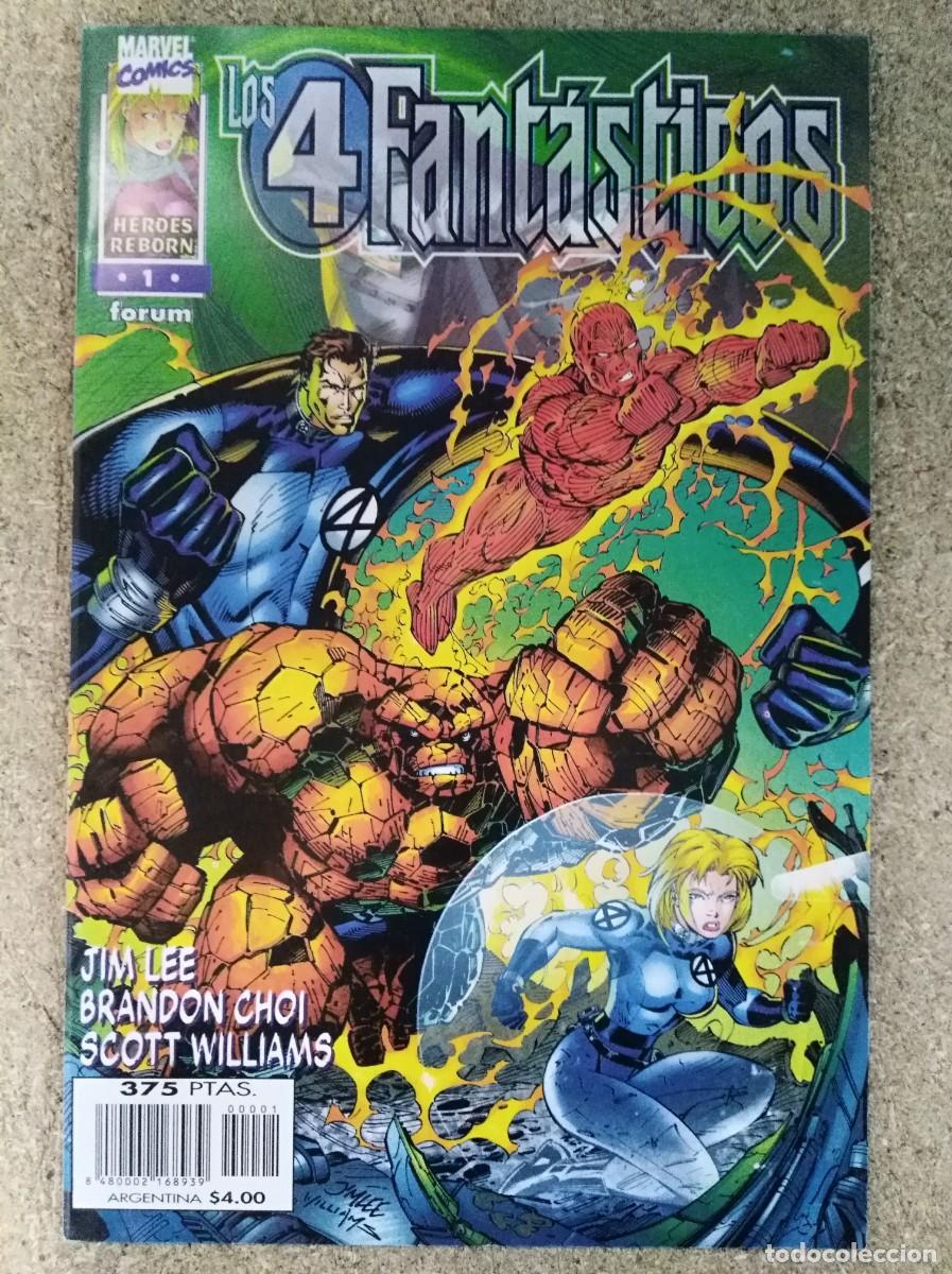 C&oacute;mics: Los 4 Fantasticos.Heroes Reborn 1.Marvel Forum