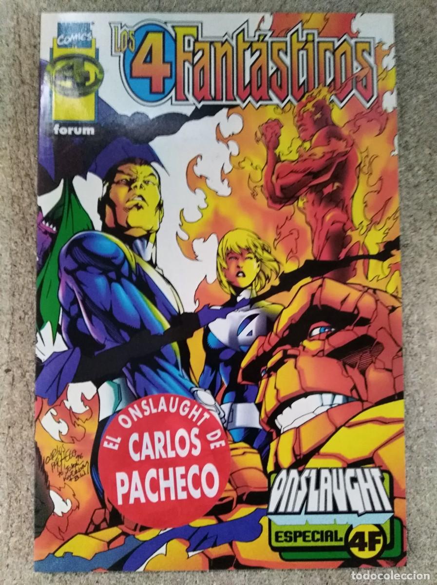 C&oacute;mics: Los 4 Fantasticos.Especial Onslaught.Marvel Forum