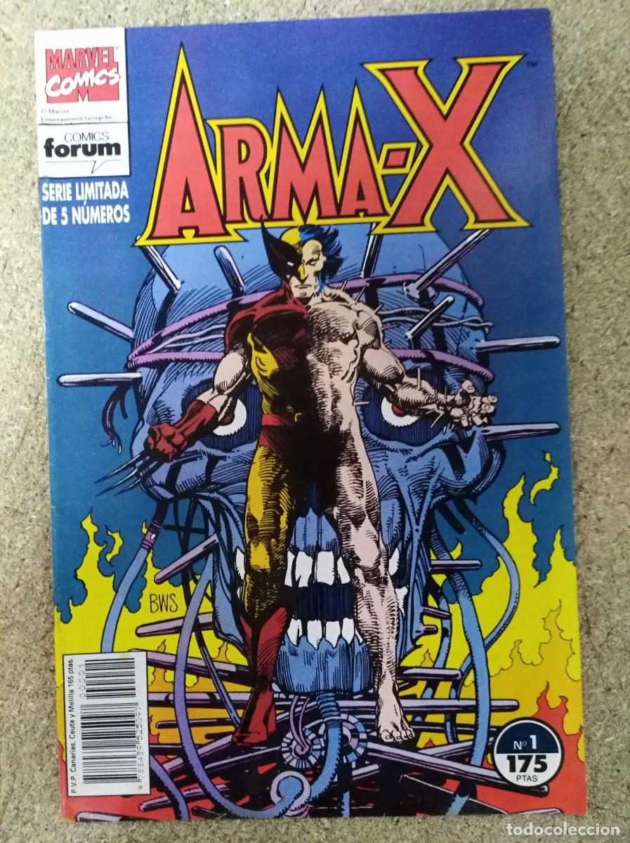 C&oacute;mics: Arma X.1.Vol.1.Marvel.Forum