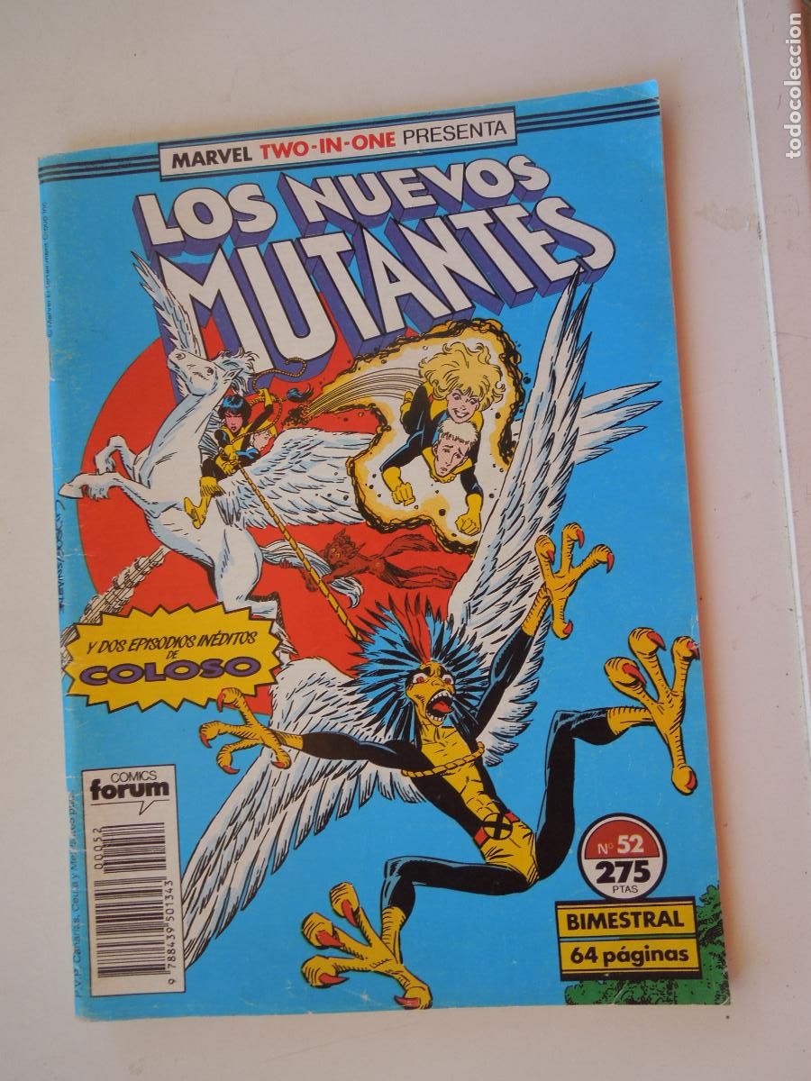 C&oacute;mics: LOS NUEVOS MUTANTES N&ordm; 52 - COMICS FORUM - MARVEL -64 PAGINAS