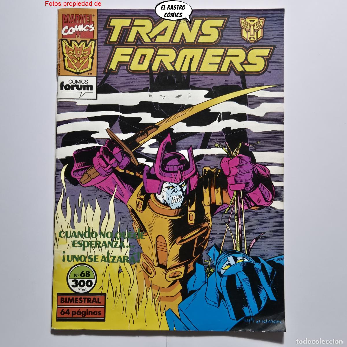 C&oacute;mics: Transformers n&ordm; 68, ed Forum Marvel - Foto 1