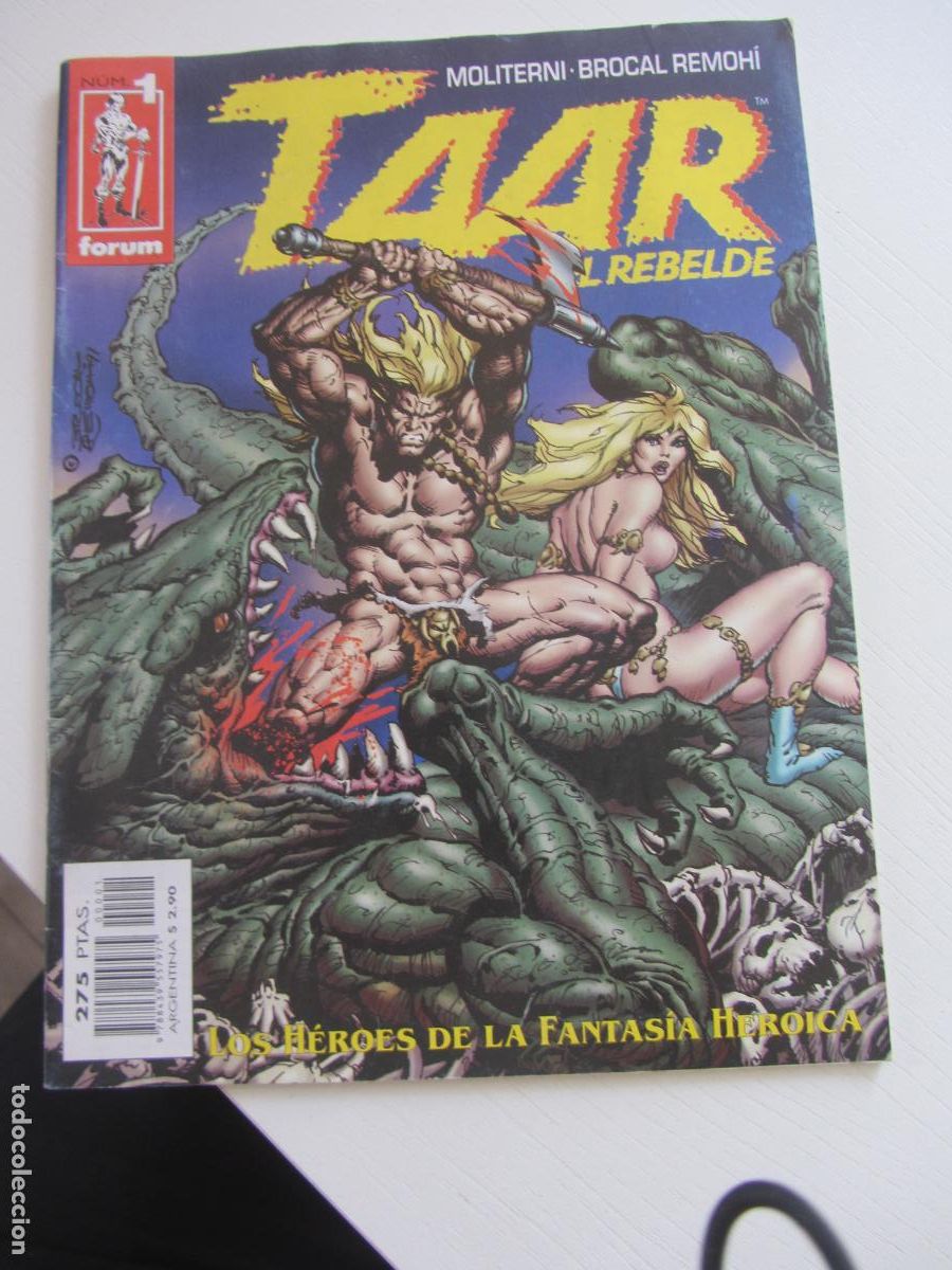 C&oacute;mics: TAAR EL REBELDE - N&ordm; 1 - MOLITERNI, BROCAL REMOHI - FORUM ARX156