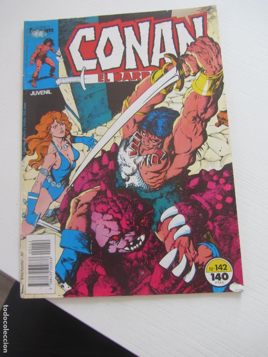 C&oacute;mics: CONAN EL BARBARO N&ordm; 142 -- VOLUMEN I FORUM BUEN ESTADO ARX156