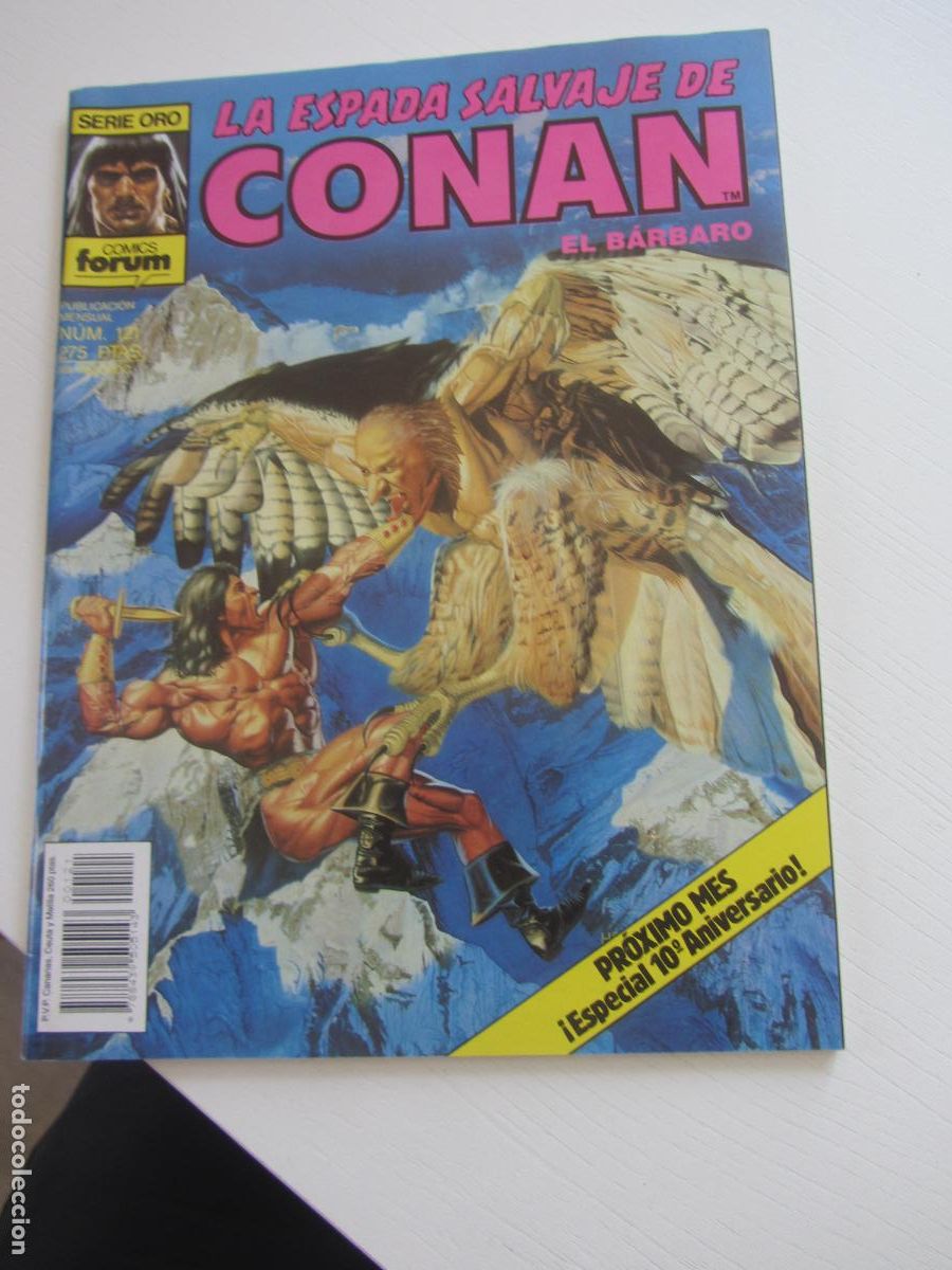 C&oacute;mics: LA ESPADA SALVAJE DE CONAN EL BARBARO N&ordm; 121 SERIE ORO. FORUM arx157