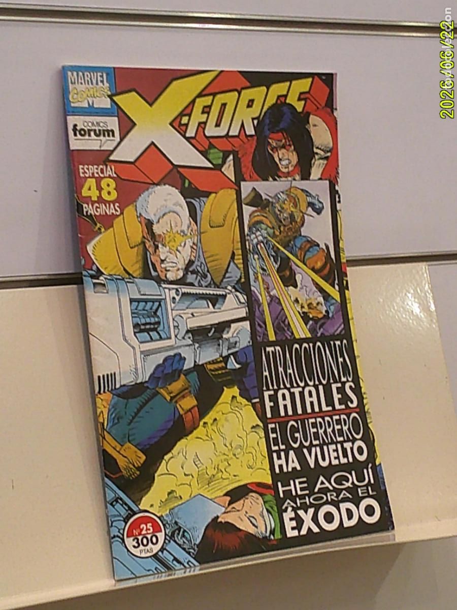 C&oacute;mics: X-FORCE VOL. 1 N&ordm; 25 ESPECIAL MARVEL - FORUM