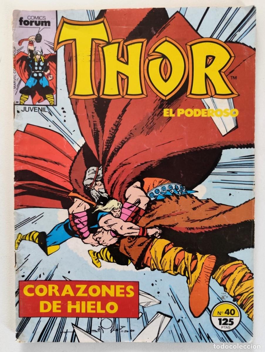 C&oacute;mics: THOR Vol.1 # 40 (Walt Simonson, Sal Buscema, Bob Layton) ~ MARVEL/FORUM (1986)