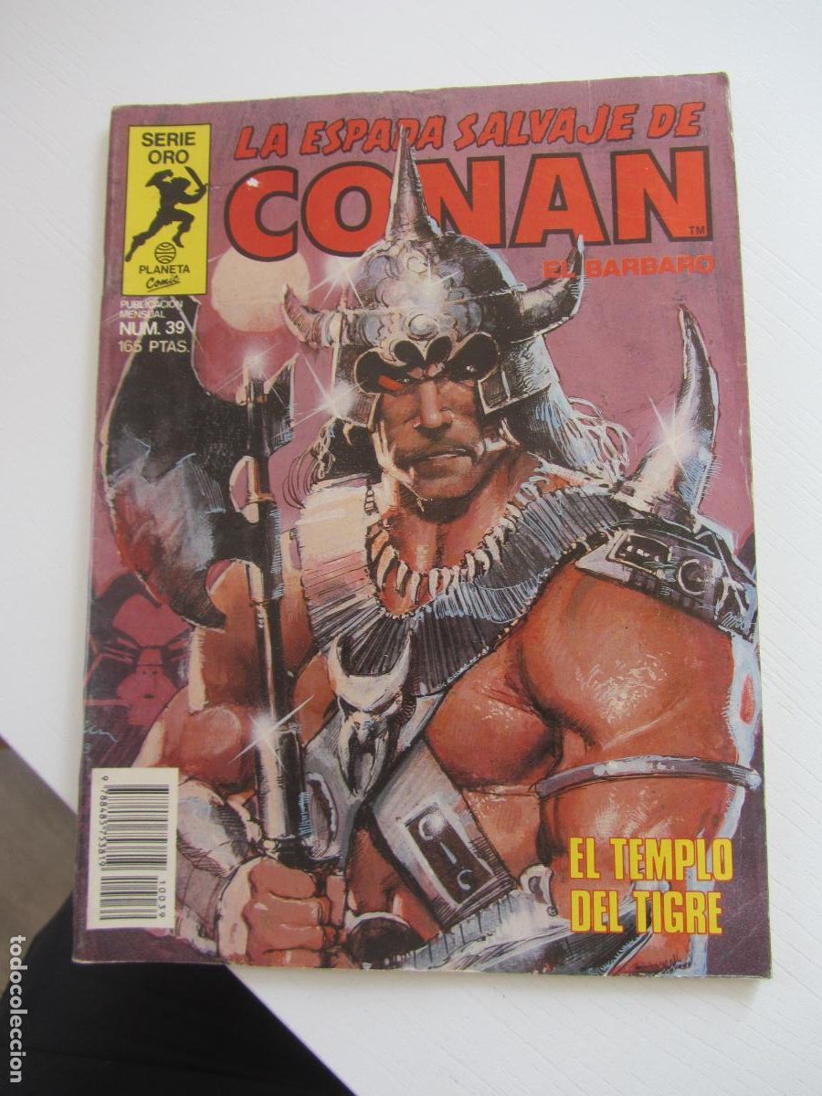 C&oacute;mics: LA ESPADA SALVAJE DE CONAN EL BARBARO N&ordm; 39 SERIE ORO. FORUM arx158