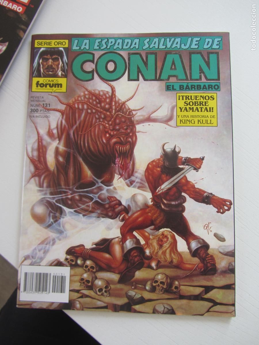 C&oacute;mics: LA ESPADA SALVAJE DE CONAN EL BARBARO N&ordm; 131 SERIE ORO. FORUM arx159