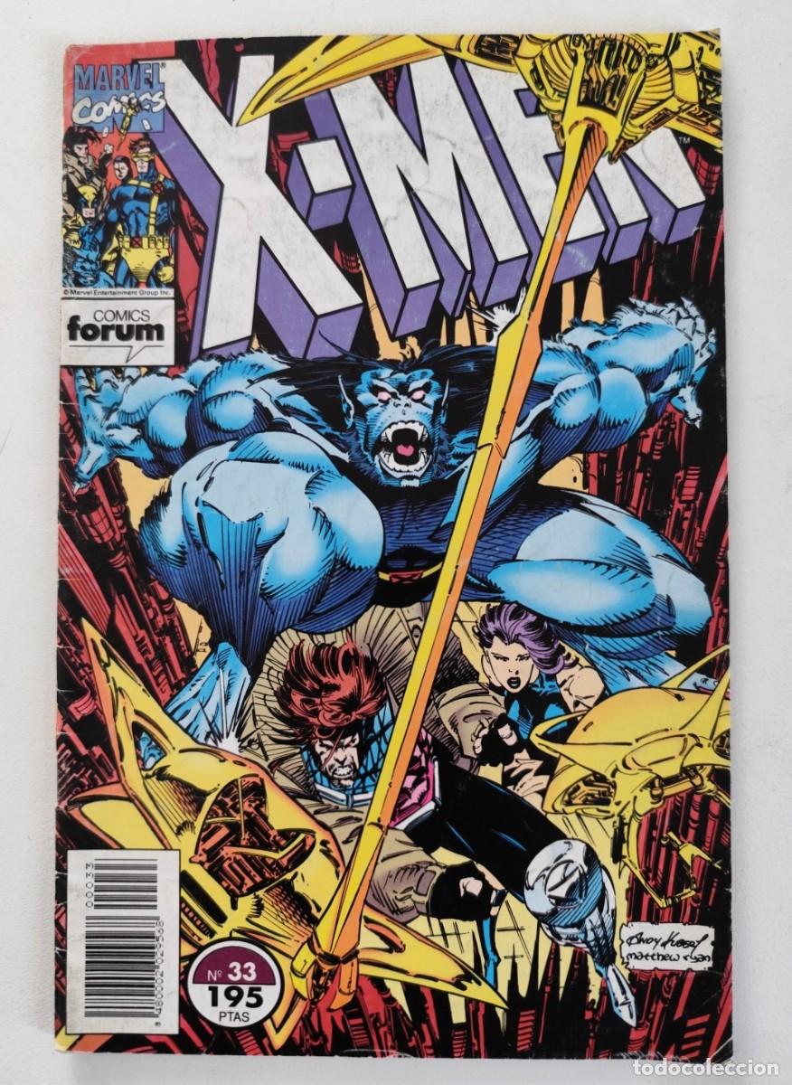 C&oacute;mics: X-MEN Vol.1 n&ordm; 33 (Fabian Nicieza, Andy Kubert) + NUEVOS TALENTOS FORUM ~ MARVEL/FORUM (1995)