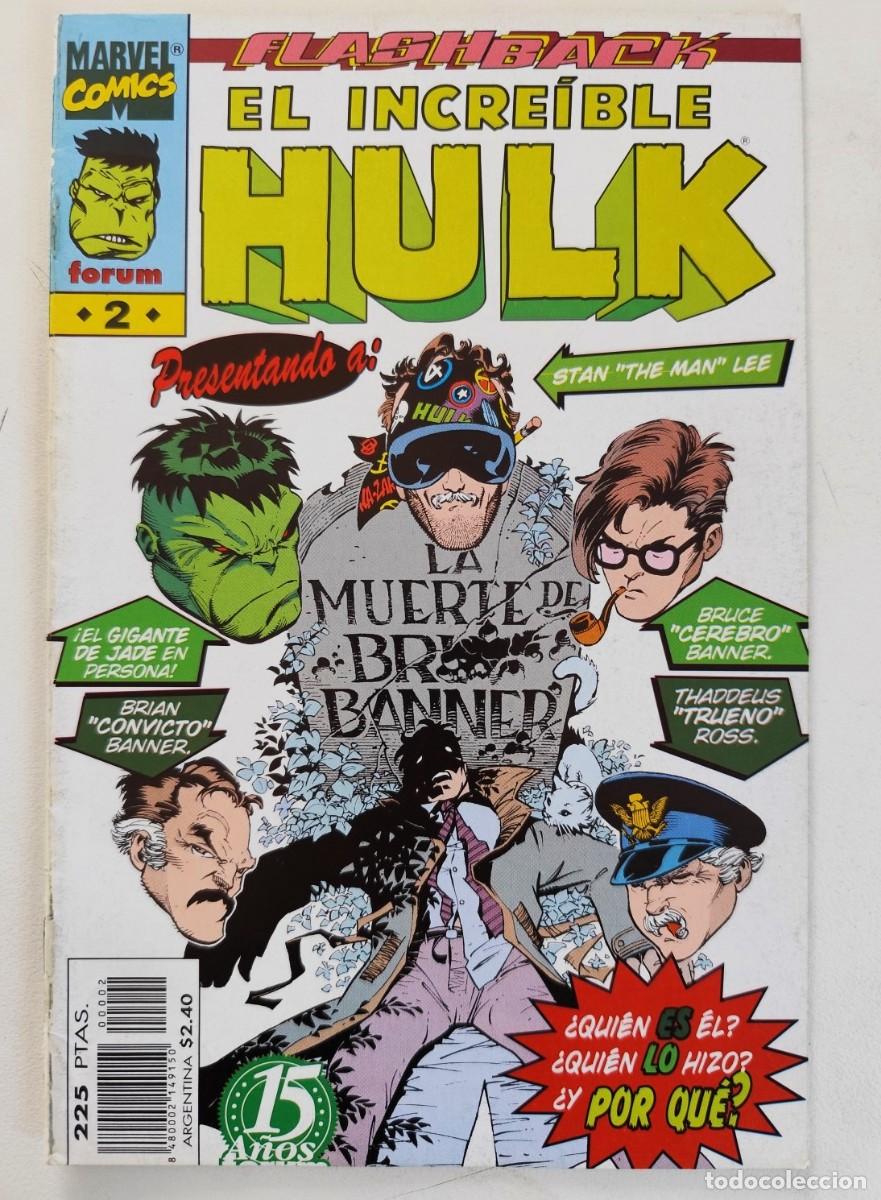 C&oacute;mics: HULK Vol.3 El Increible Hulk # 2 - FLASHBACK (Peter David, Adam Kubert) ~ MARVEL/FORUM (1998) - Foto 1