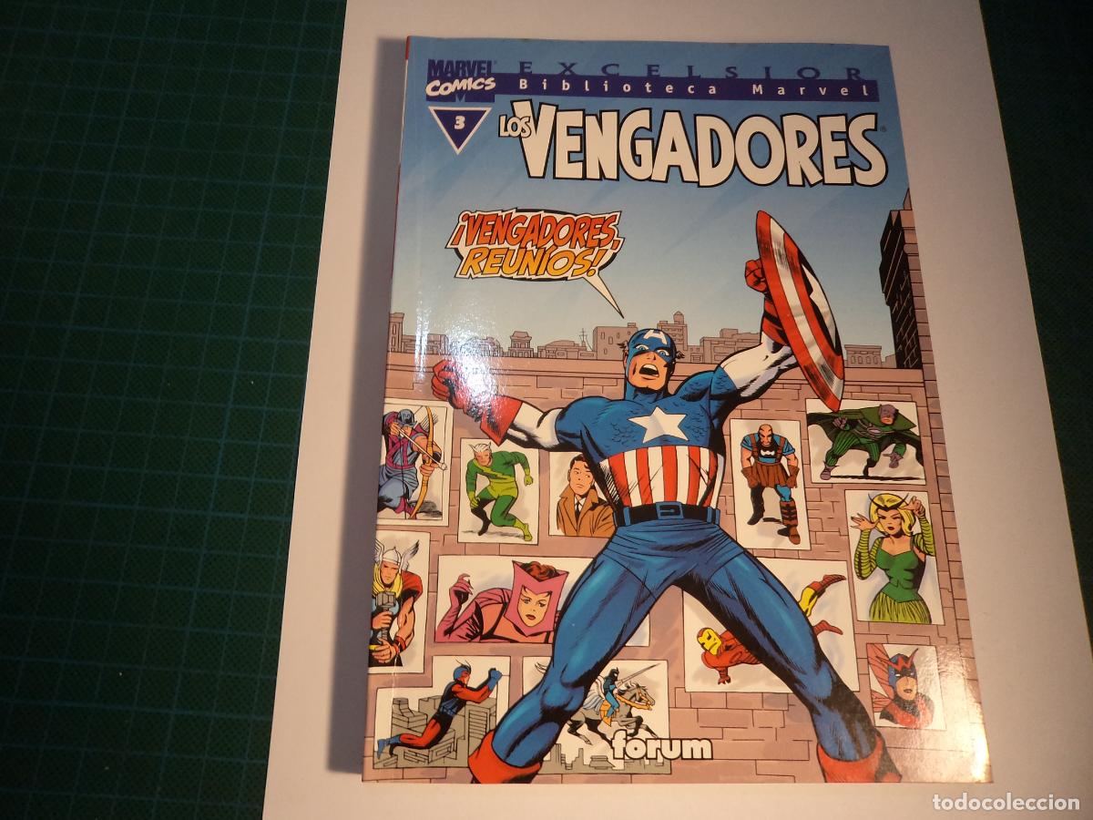 C&oacute;mics: Biblioteca Marvel. Los Vengadores. N&ordm; 3. Forum - Foto 1