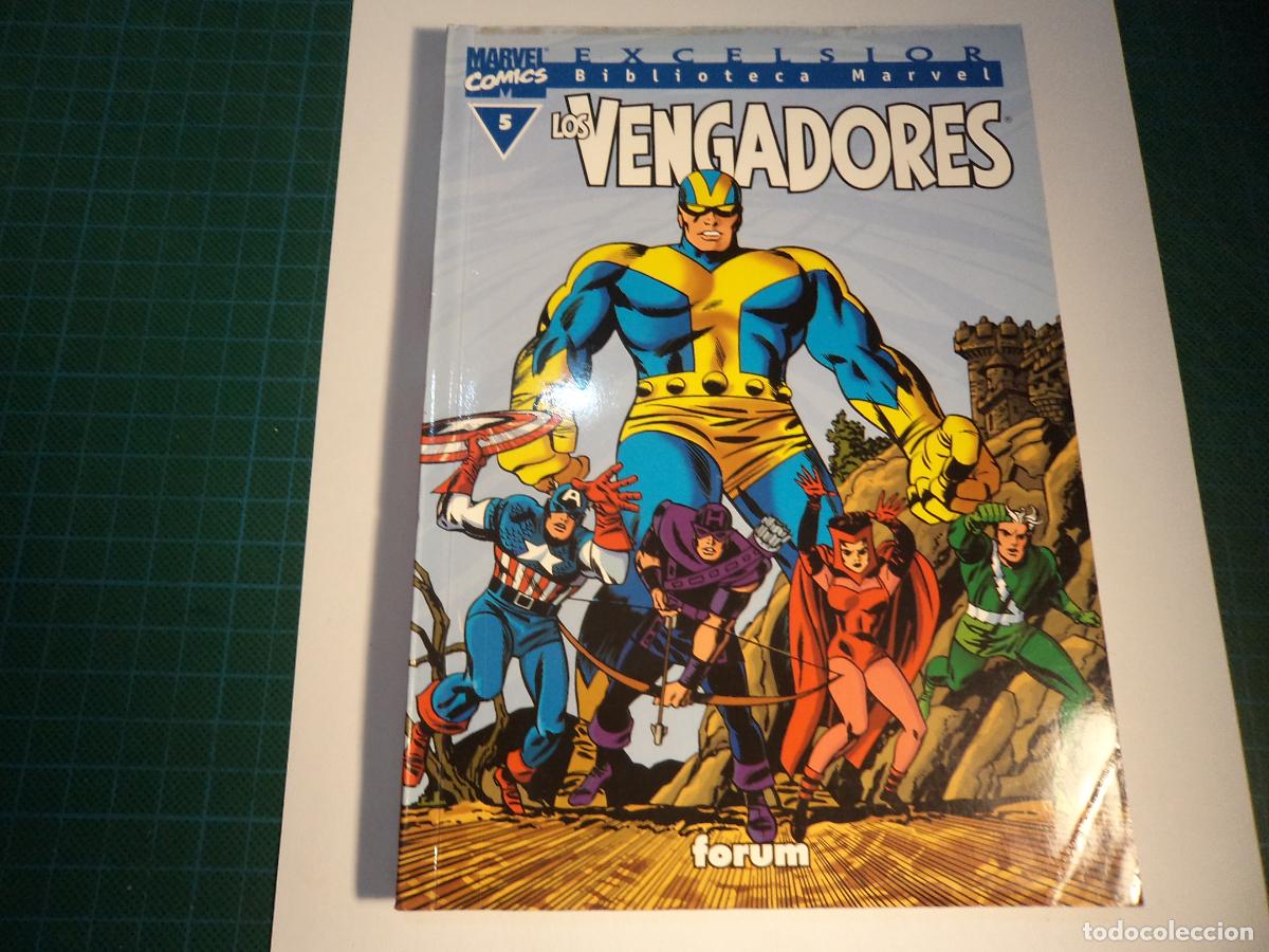 C&oacute;mics: Biblioteca Marvel. Los Vengadores. N&ordm; 5. Forum - Foto 1