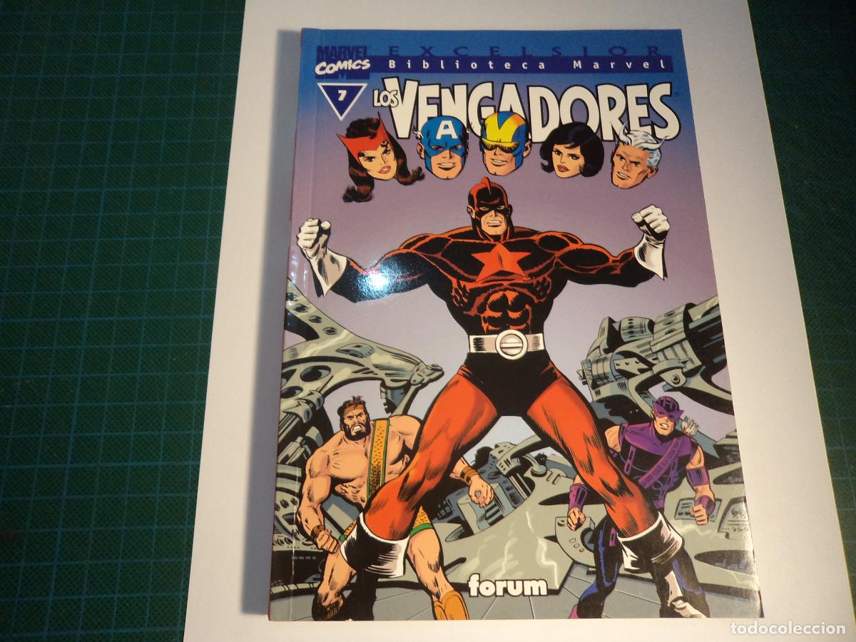 C&oacute;mics: Biblioteca Marvel. Los Vengadores. N&ordm; 7. Forum - Foto 1