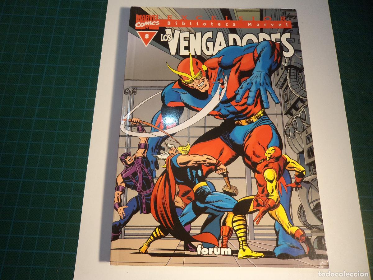 C&oacute;mics: Biblioteca Marvel. Los Vengadores. N&ordm; 8. Forum - Foto 1