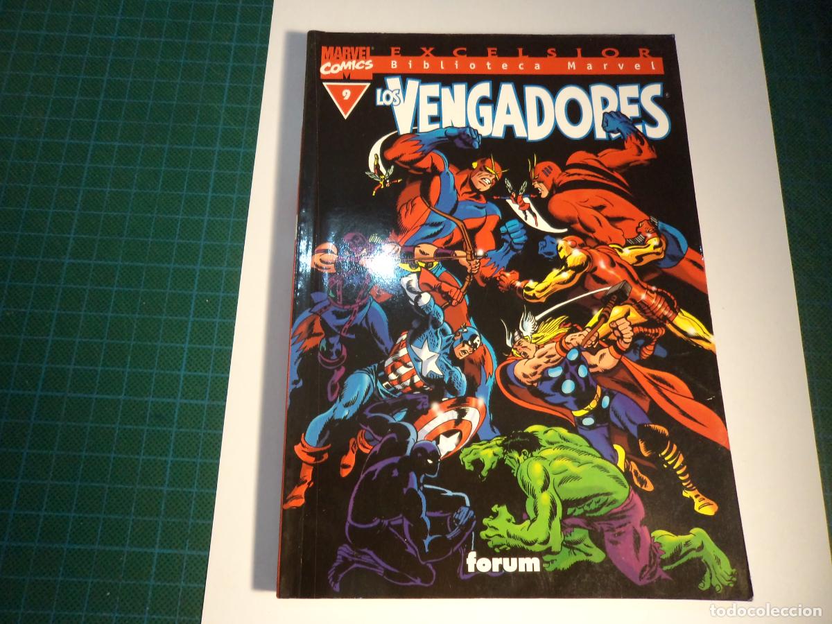 C&oacute;mics: Biblioteca Marvel. Los Vengadores. N&ordm; 9. Forum