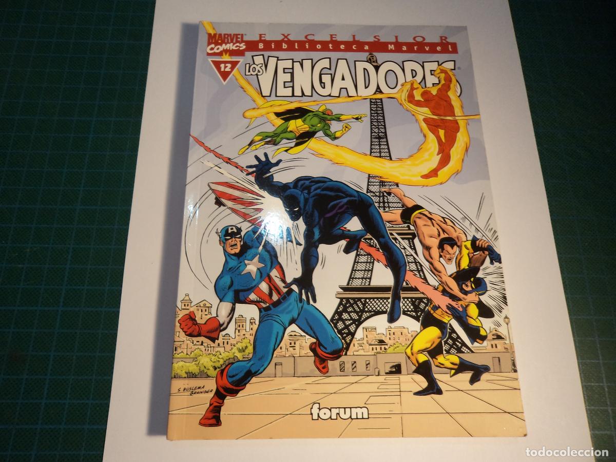 C&oacute;mics: Biblioteca Marvel. Los Vengadores. N&ordm; 12. Forum
